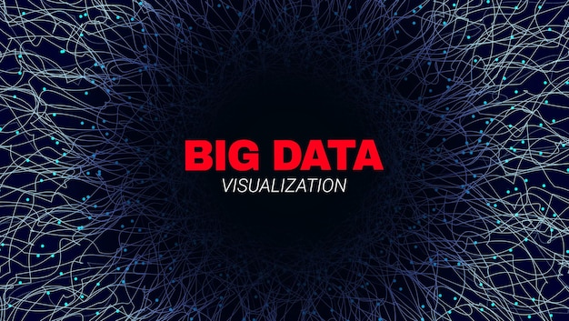 Big data fractal wallpaper