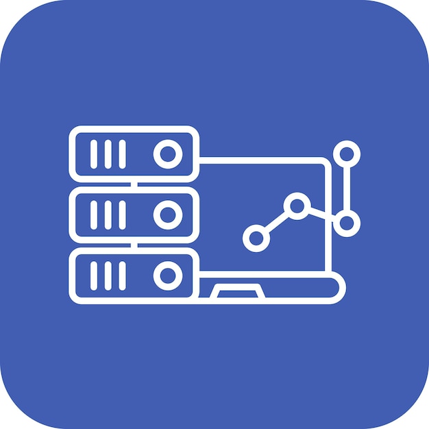 Big Data icon vector image Can be used for The Future