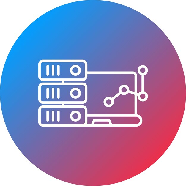 Big Data icon vector image Can be used for The Future