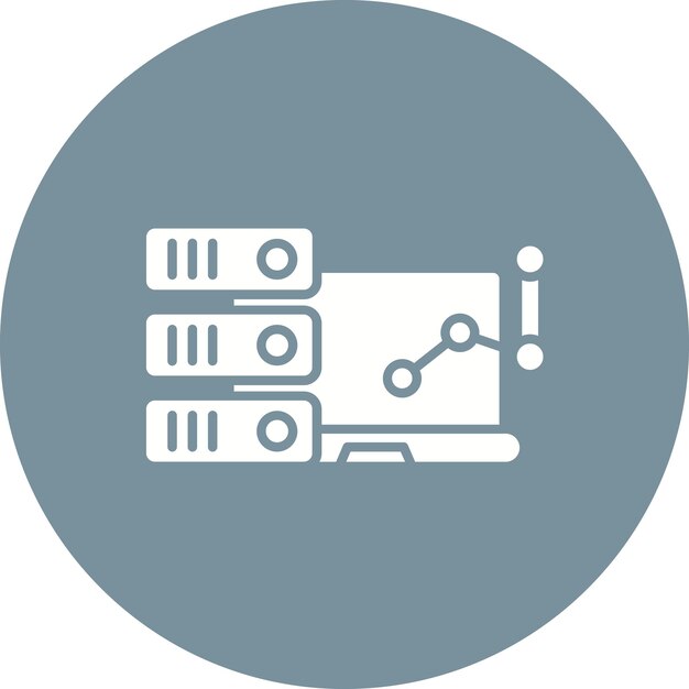 Big Data icon vector image Can be used for The Future