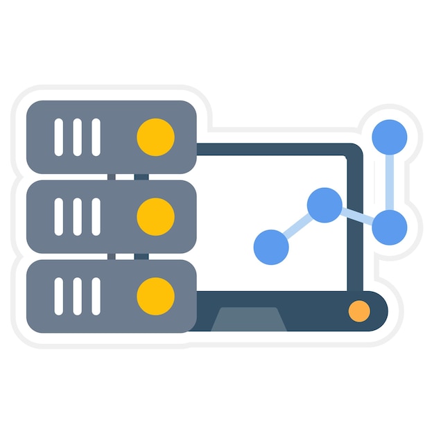 Big Data icon vector image Can be used for The Future