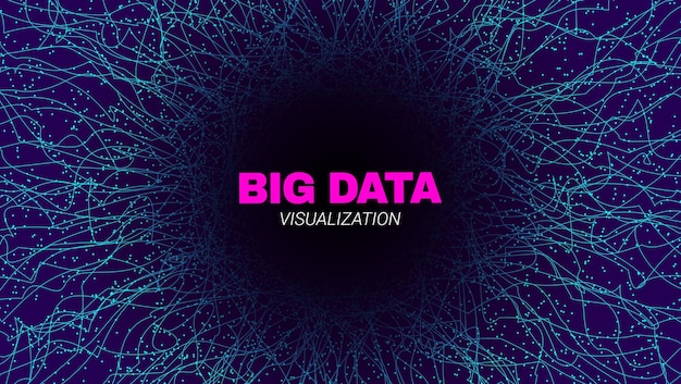 Big data visualization information fractal