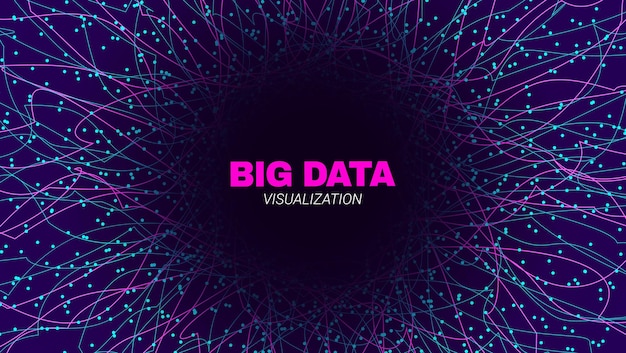 Big data visualization information fractal