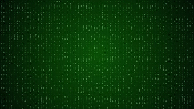 Binary code abstract technology background Global network