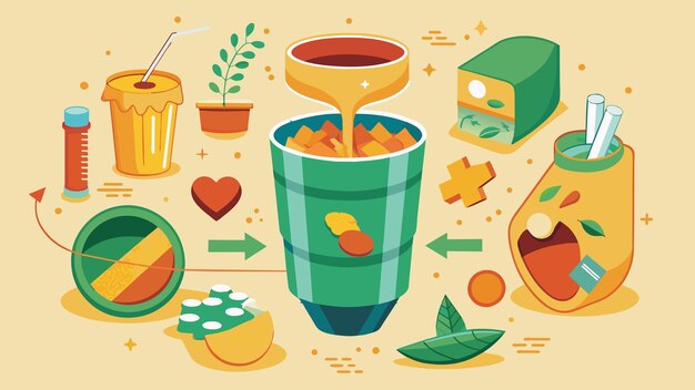 Biodegradabilní vektorová grafika, ilustrace, formát zdrojového souboru EPS, bezeztrátový návrh ikony škálování