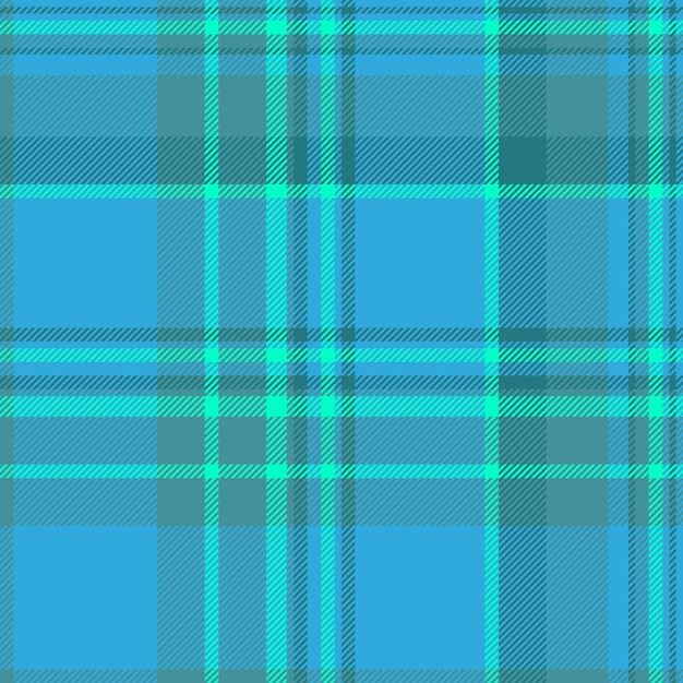 birthday card seamless fabric textile commercial tartan plaid background style pattern check texture vector in cyan and bright colors