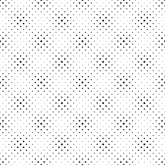 Black and white abstract dot pattern background design