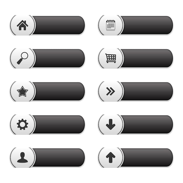Black Buttons