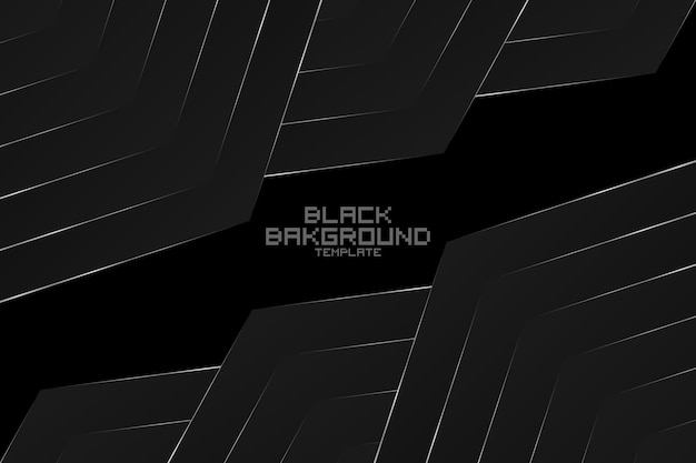 black technology background with light effect on dark