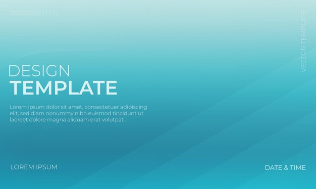 Blue and Turquoise Gradient Background Design