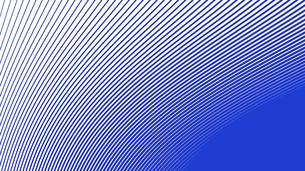 Blue dynamic curve line abstract background vector image
