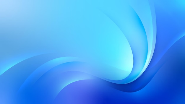 Blue elegant abstraction composition Vector beautiful illustration