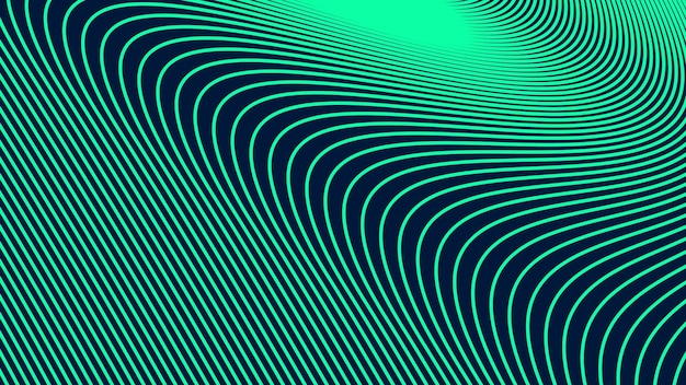 blue light curve lines abstract background vector image