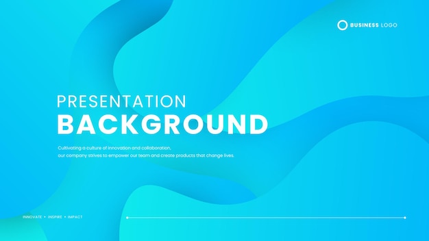 blue vector wavy and liquid simple background modern design simple presentation background with dynamic shapes for banner pattern wallpaper template business card