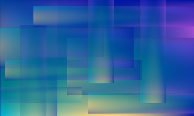 Blue violet color gradient mesh abstract background square design