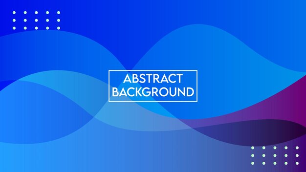 blue wave background design with modern and gradient style