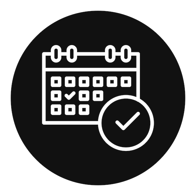Book An Appointment icon vector image Can be used for Contact Us
