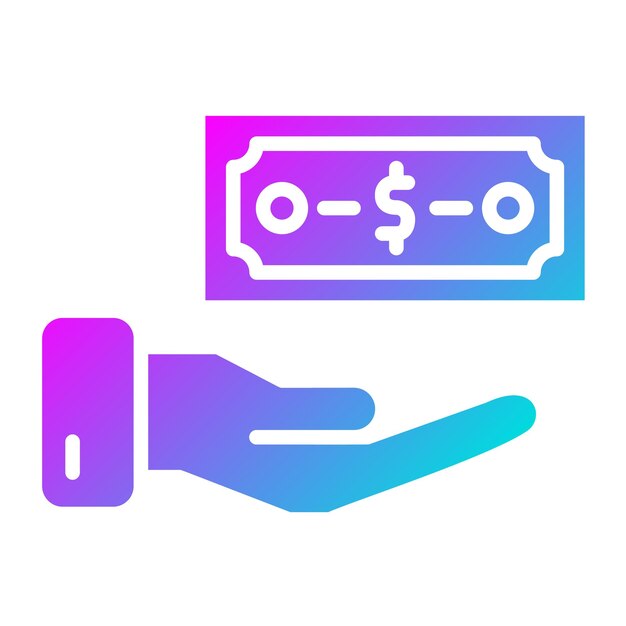 Bribe Vector Icon Design Illustration