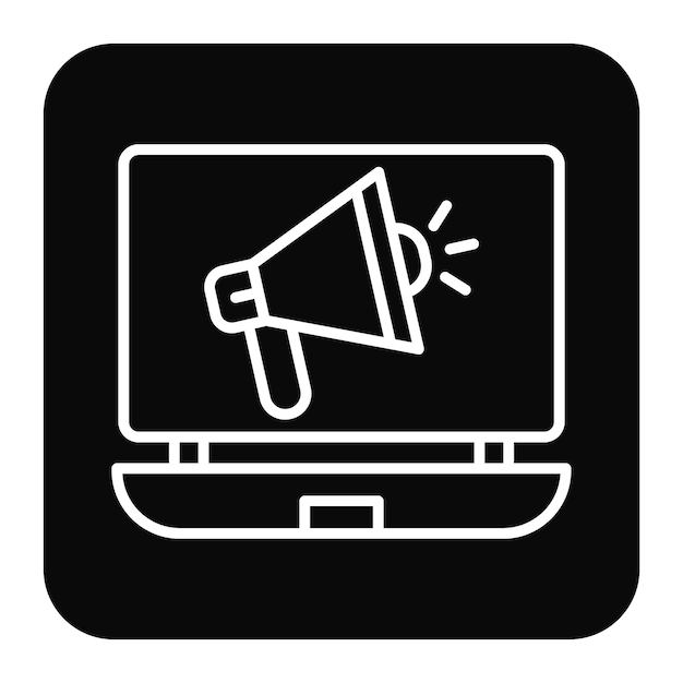 Broadcast Marketing Vector Illustration