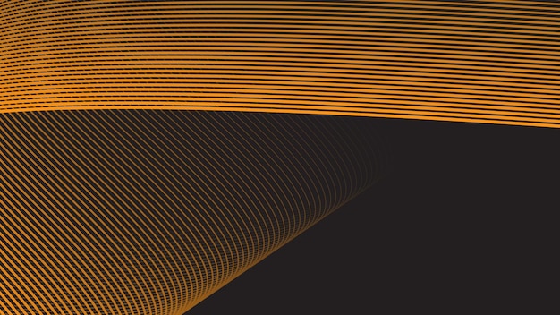 brown abstract background with curve line vector image