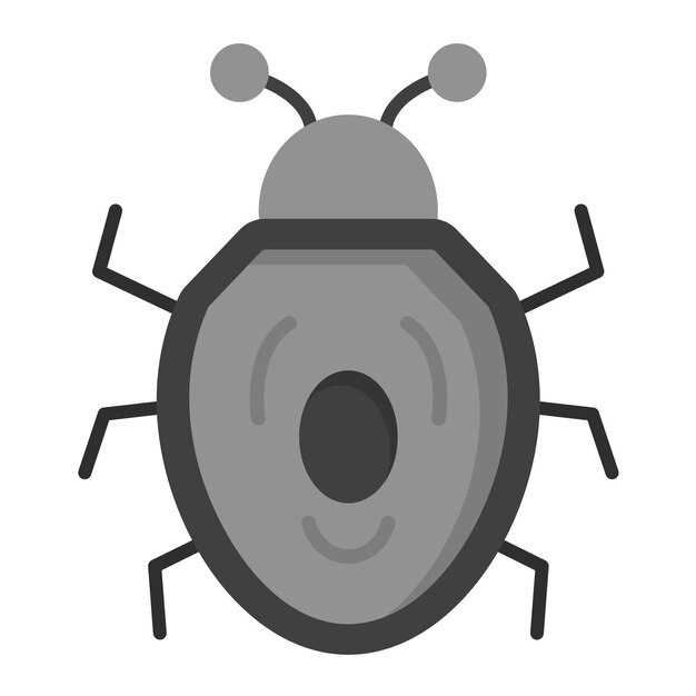 Bug icon vector image Can be used for No Code