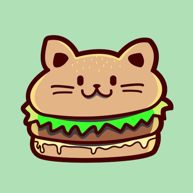 burger cat