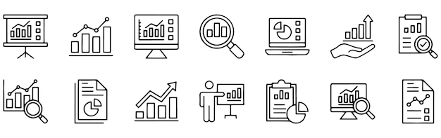 Business Analytics Icons