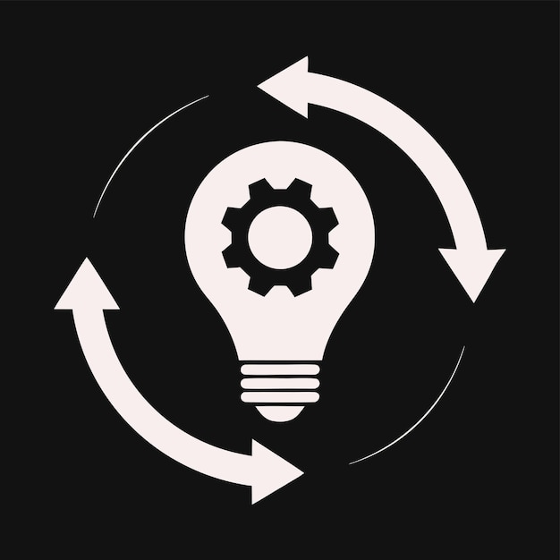 Business Concept Featuring Innovation Vector Style Illustration Design
