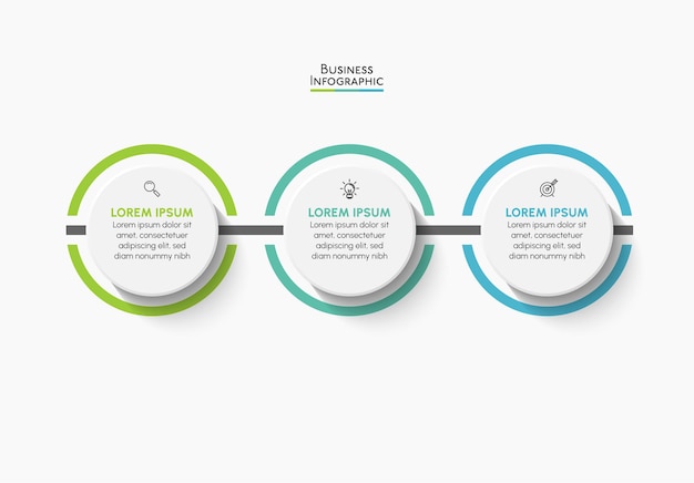 business data visualization. timeline infographic icons designed for abstract background template