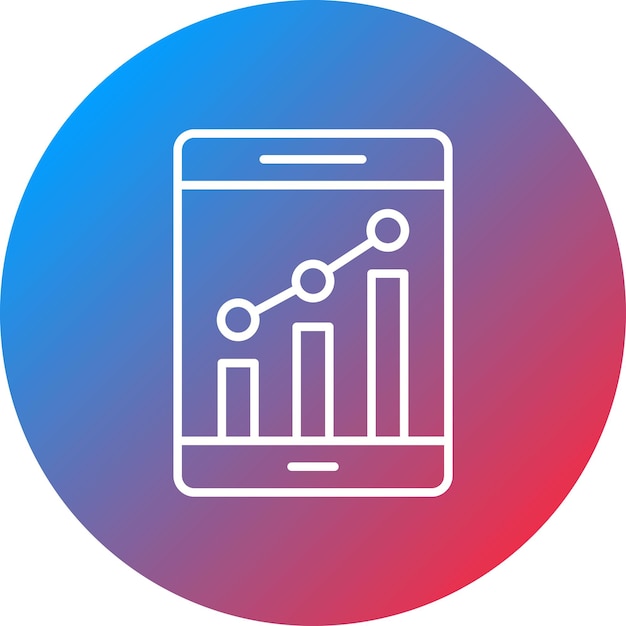 Business Growth icon vector image Can be used for Digital Marketing