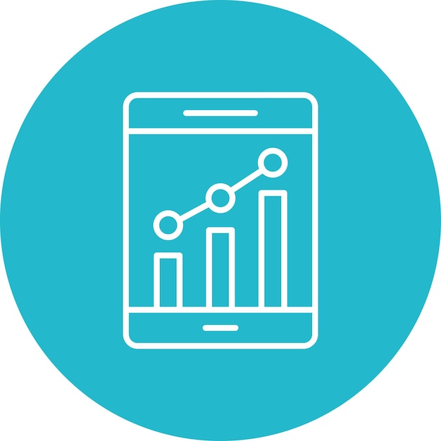 Business Growth icon vector image Can be used for Digital Marketing