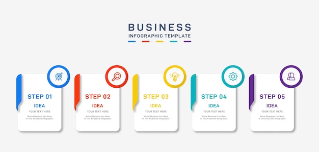 business infographic template