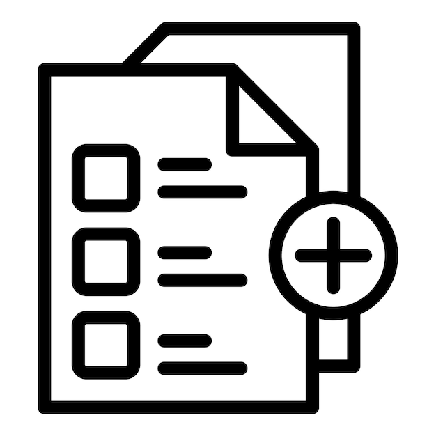 Businessman adding new task to a checklist icon