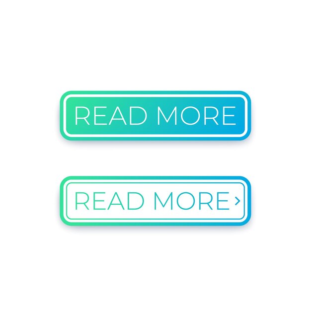 buttons for website, read more