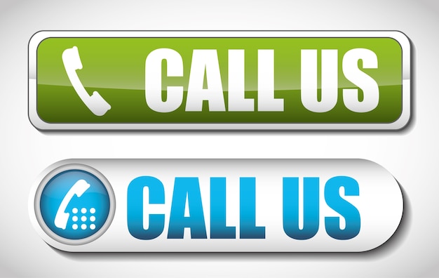 call design, assistant and support design , vector
