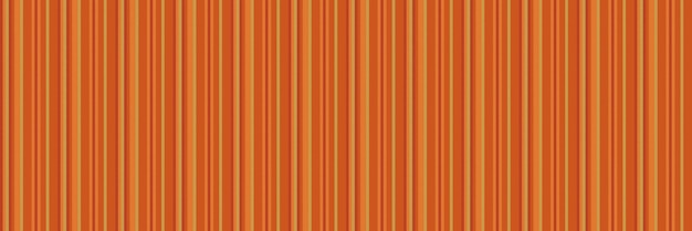 Calm textile vector background craft fabric lines seamless Lovely stripe pattern texture vertical in orange and red colors