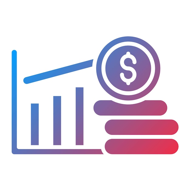capital icon vector image can be used for investing