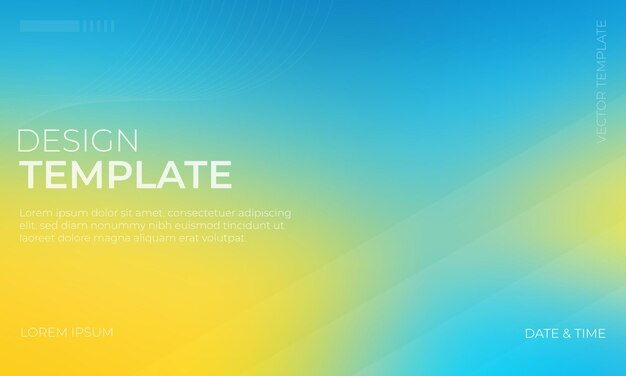 captivating blue yellow cyan gradient background for projects