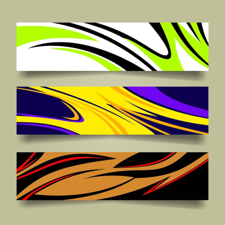 Vektor car wrap abstract racing graphic background for vinyl wrap and stickers