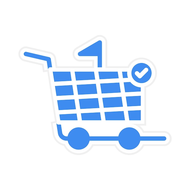 Cart Completed icon vector image Can be used for Ecommerce Store