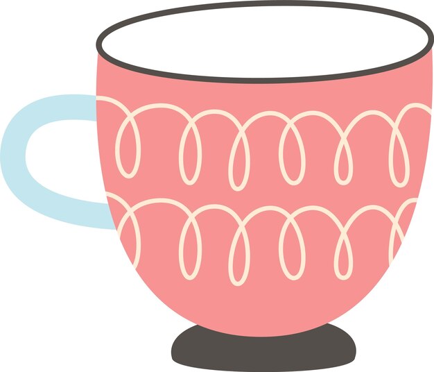 Ceramic Cup Abstract