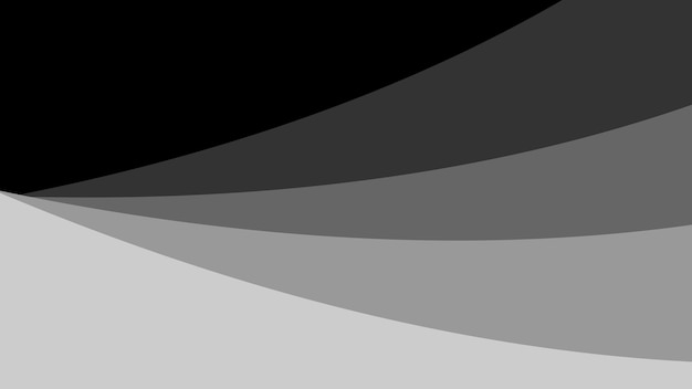 Černý abstraktní gradient pozadí design tapety vektorový obrázek s křivkou pro pozadí nebo pre