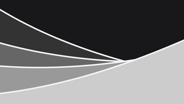 Černý abstraktní gradient pozadí design tapety vektorový obrázek s křivkou pro pozadí nebo pre