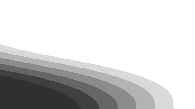 Černý abstraktní gradient pozadí design tapety vektorový obrázek s křivkou pro pozadí nebo pre