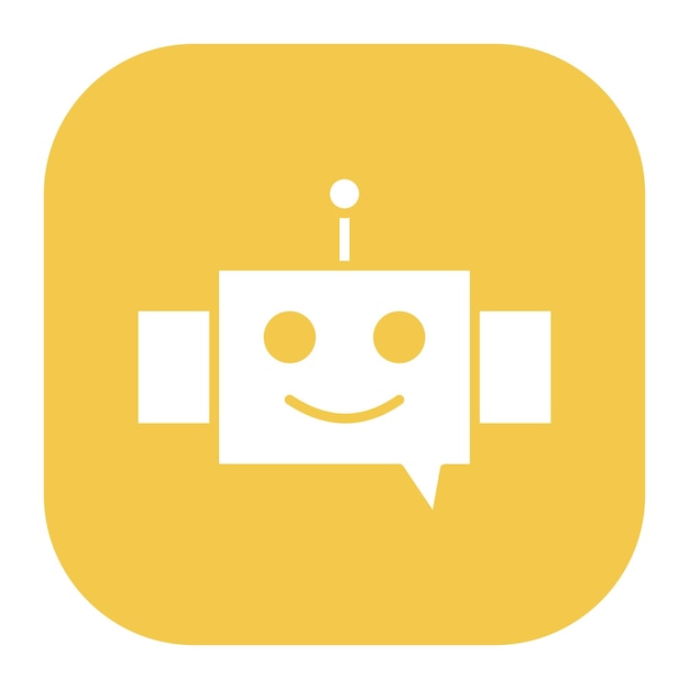Chat Bot Vector Illustration