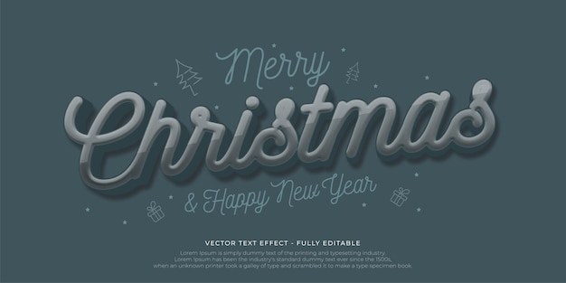 christmas design and lettering style for christmas background celebration