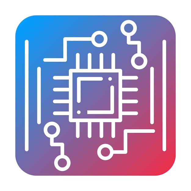 Circuit Board icon vector image Can be used for Engineering