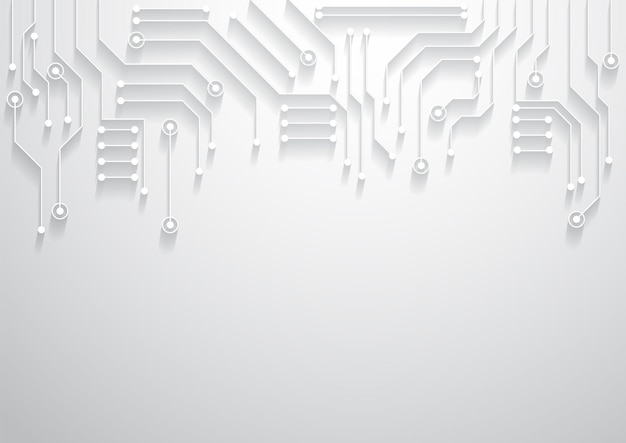 circuit technology background with hi-tech digital data connection system and computer electronic design