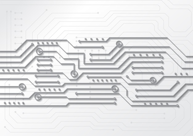 circuit technology background with hi-tech digital data connection system and computer electronic design