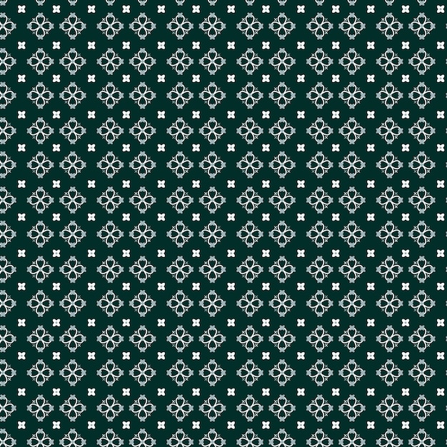 clean seamless textile or clothing floral pattern design